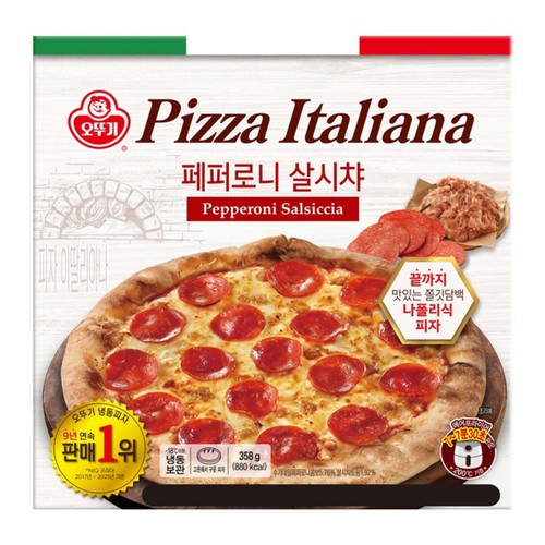 오뚜기 이탈리아나 페퍼로니 살시챠 (358G)