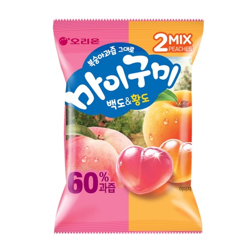 오리온 마이구미 백도&황도 (97G)