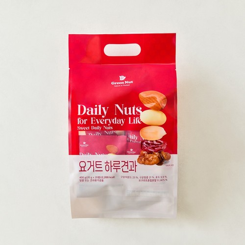[추석 선물세트 사전예약] 요거트 하루견과 세트 20봉 (400G)