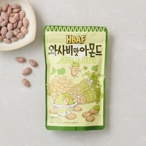 HBAF 와사비맛 아몬드 (190G)
