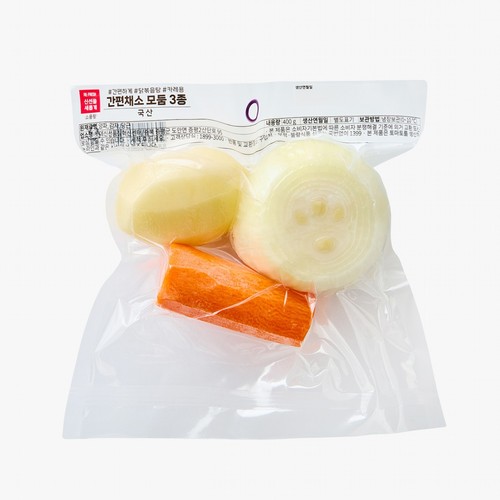 간편채소 모둠 3종 (400G/봉)