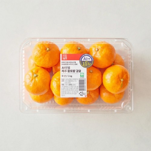 AI선별 고당도 제주 하우스 감귤 (1KG/팩)