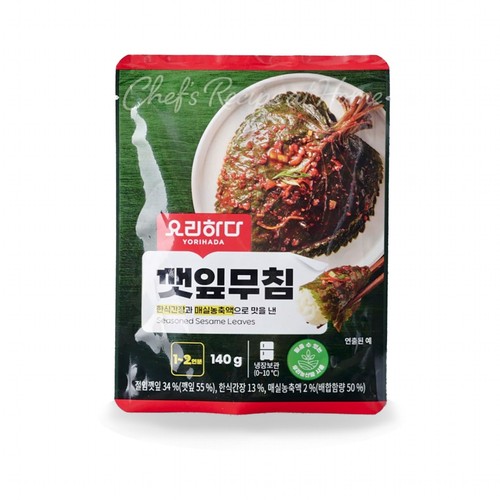 요리하다 국산 깻잎무침 (140G)