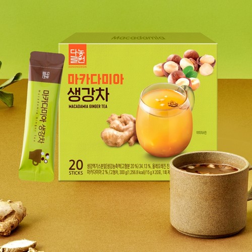 다농원 마카다미아 생강차 (18G*20입)