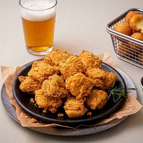 【롯데단독】 비비큐 후라이드 순살치킨 (300G)