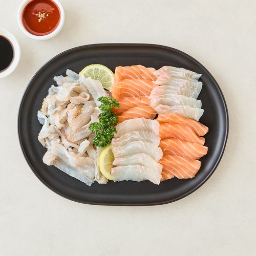 광어 연어 도다리 모둠회 (300G)