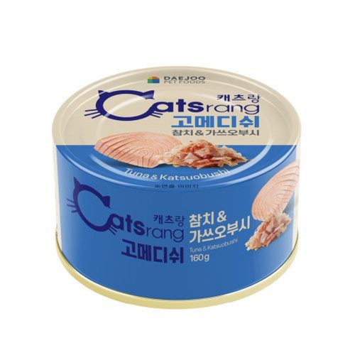 캐츠랑 고메디쉬 (참치&가쓰오부시) (160G)