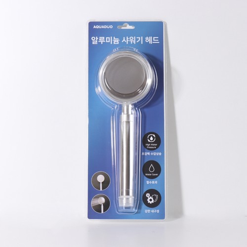  아쿠아듀오 알루미늄 샤워헤드