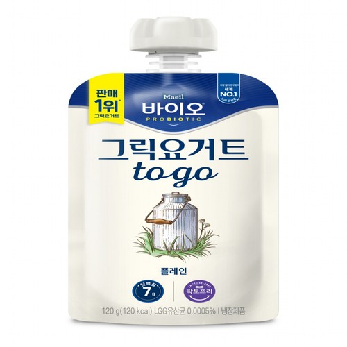 매일 바이오 그릭 투고 플레인 (120G)