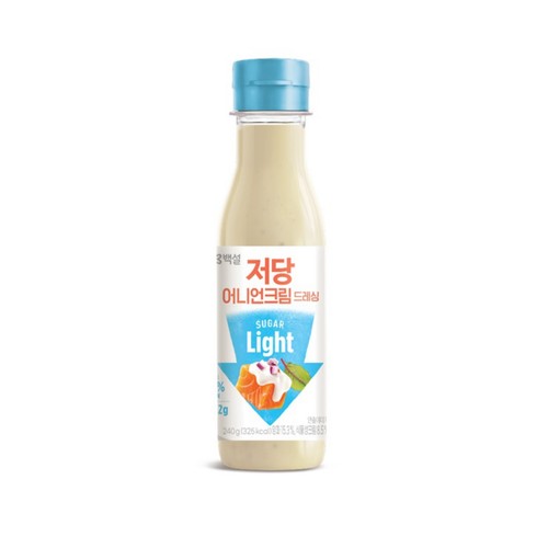 CJ 백설 저당 어니언크림 드레싱 (240G)