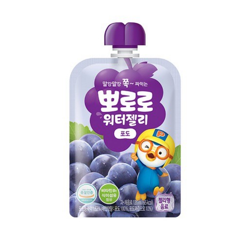  뽀로로 워터젤리 포도 (120ML)