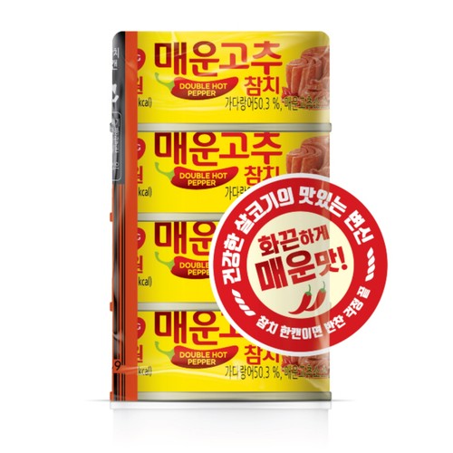 동원 매운고추참치 (90G*4)