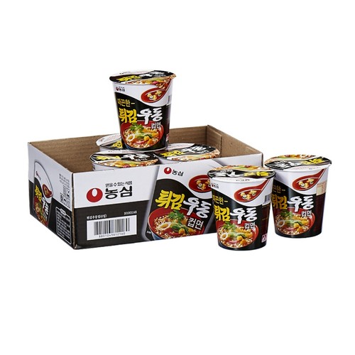 농심 튀김우동 소컵 (62g*6)