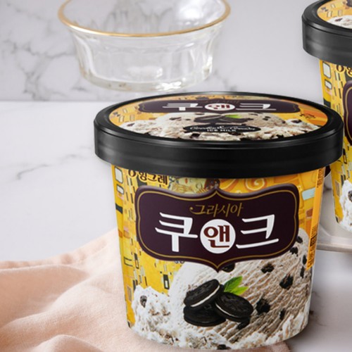 빙그레 그라시아 쿠앤크 (710ML)