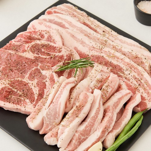 돼지고기 캠핑 모둠팩 (1200G)