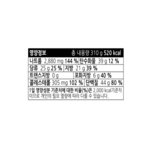 동원 그릴리 직화닭꼬치 데리야끼 (310G)