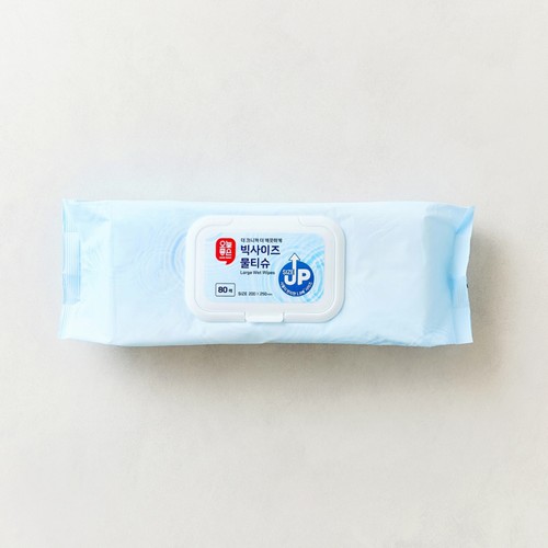 오늘좋은 빅사이즈 물티슈 (80매)