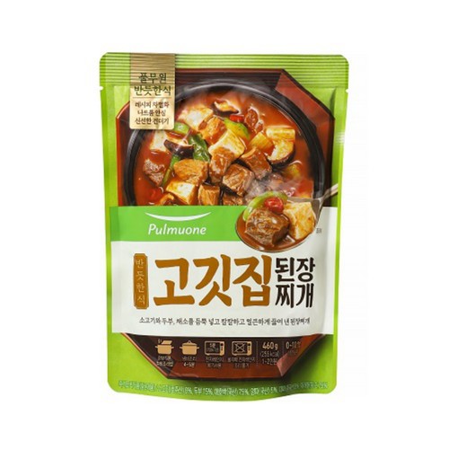 풀무원 반듯한식 고깃집 된장찌개 (460G)