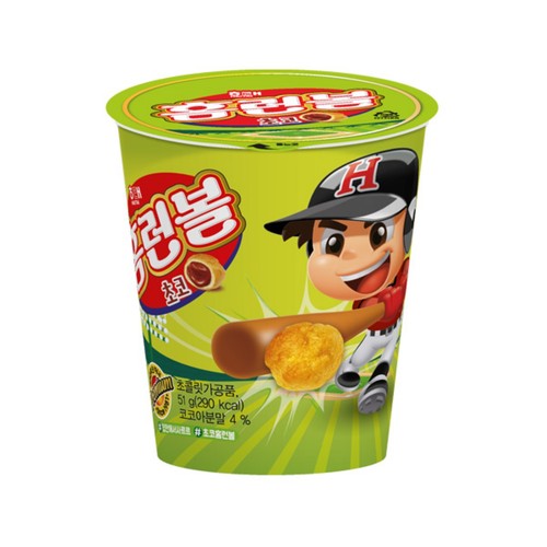  해태 홈런볼 초코 (컵) (51G)
