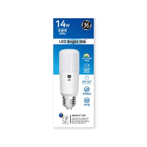 GE 스틱 LED (주광색) 14W (1입)