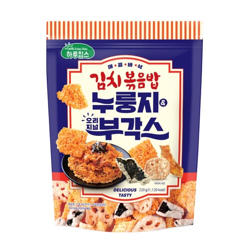 김치볶음밥 누룽지 & 부각스 (220G)