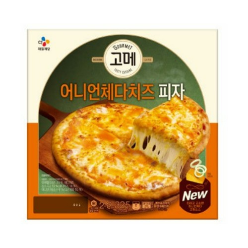CJ 고메 어니언체다치즈 피자 (325G)