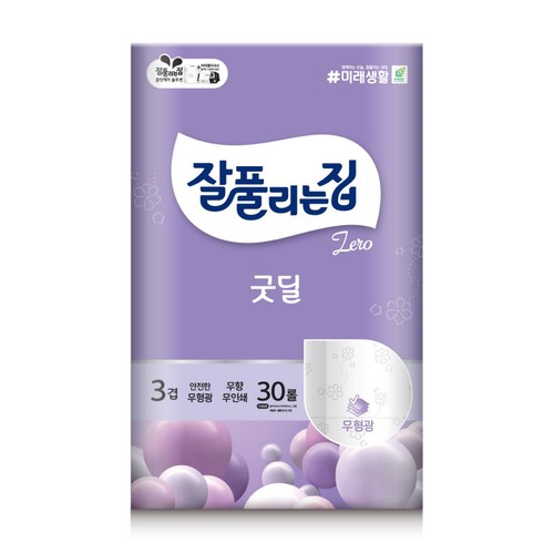 잘풀리는집 굿딜 3겹 화장지 (30M*30롤)
