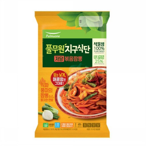풀무원 지구식단 볶음짬뽕 2인 (400G)