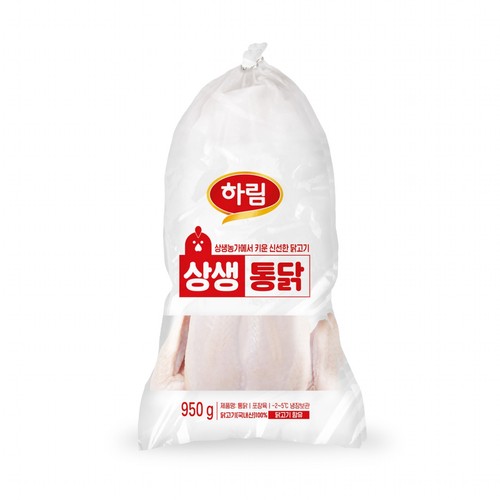 [농할할인가 5,592원] 상생통닭 백숙용 (950G)