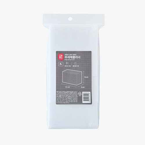 오늘좋은 무세제클리너 (4P) (11*3*6CM)