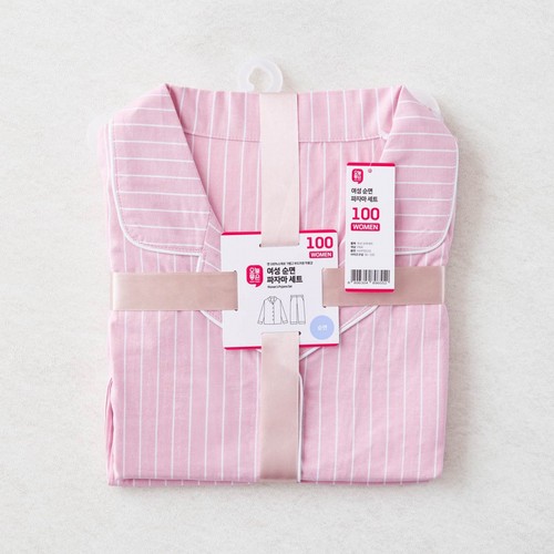 PINK(L)/95 오늘좋은 여성 순면 파자마세트