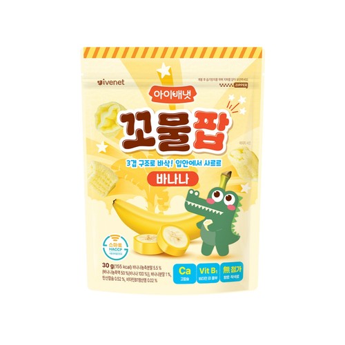 아이배냇 꼬물팝 바나나 (30G)