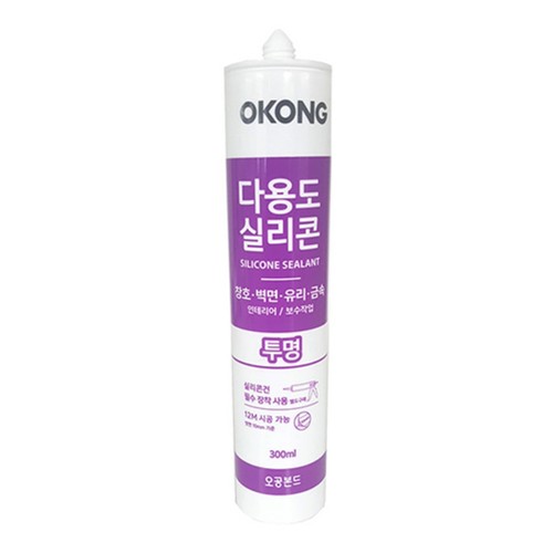 오공 다용도 실리콘 (투명) (300ML)