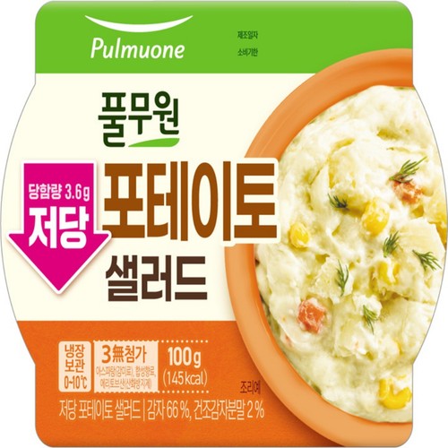 풀무원 저당 포테이토 샐러드 (100G)