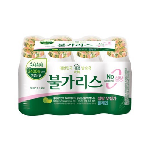 남양 마시는 불가리스 설탕무첨가 플레인 (150ML*8입)