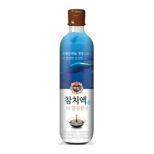 백설 참치액 순 더 깔끔한맛 (500G)