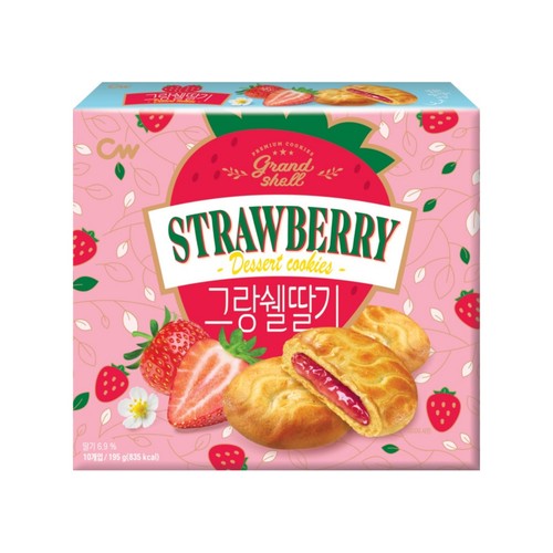청우 그랑쉘 딸기 (195G)