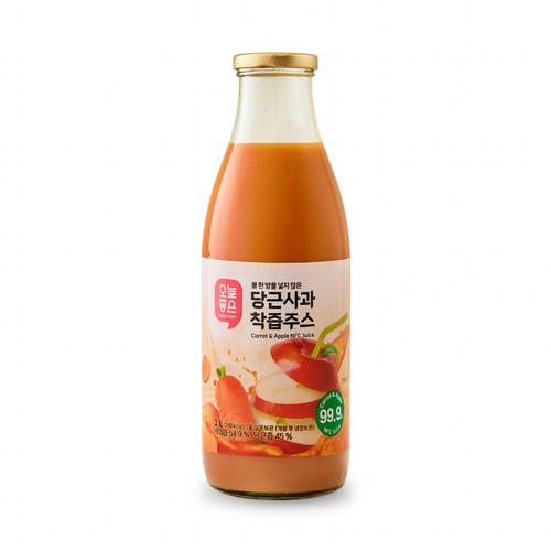 오늘좋은 당근사과 착즙주스 (1L)