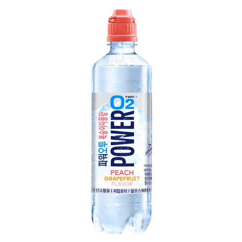 농심 파워오투 (복숭아자몽) (500ML)