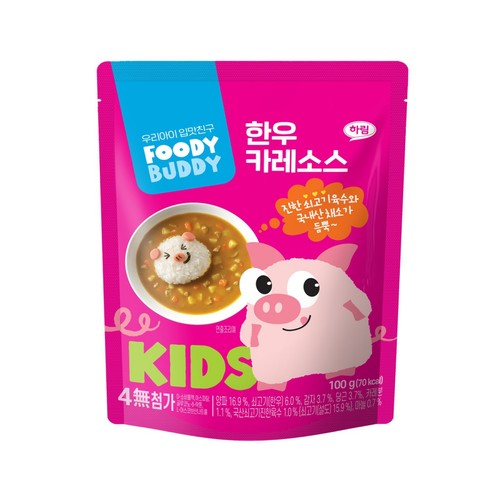 푸디버디 한우 카레소스 (100G)