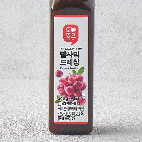 오늘좋은 발사믹드레싱 (245G)