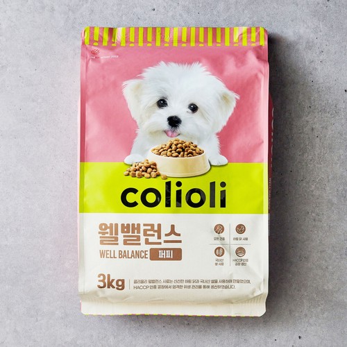 콜리올리 웰밸런스 사료 (퍼피) (3KG)