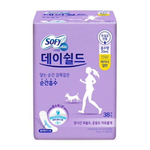 쏘피에일 데이쉴드 라이너 (일반) (38매)
