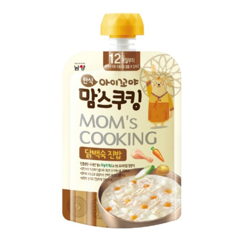  남양 맘스쿠킹 닭백숙 진밥 (12개월) (100G)