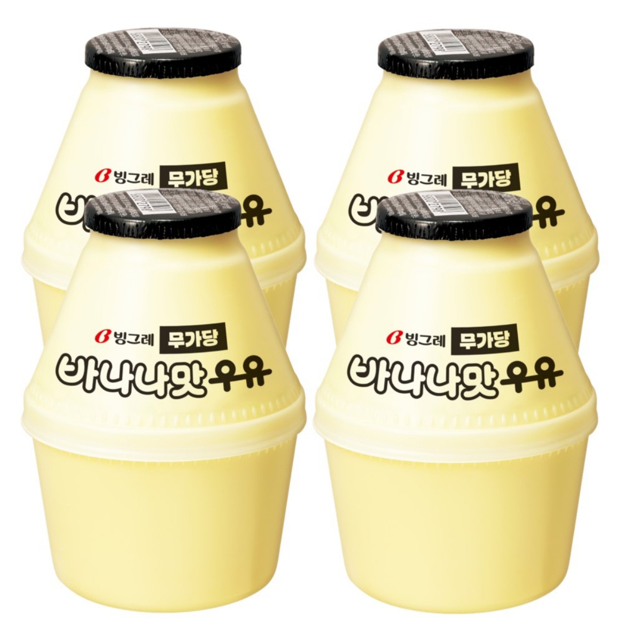 빙그레 무가당 바나나맛 우유 (240ML*4)ㅣ롯데마트 제타 최상의 신선 식품과 다양한 간편식을 롯데마트 제타에서 만나보세요