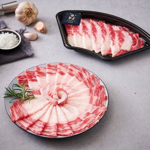 마블나인 한우 차돌박이 구이용 (150G)