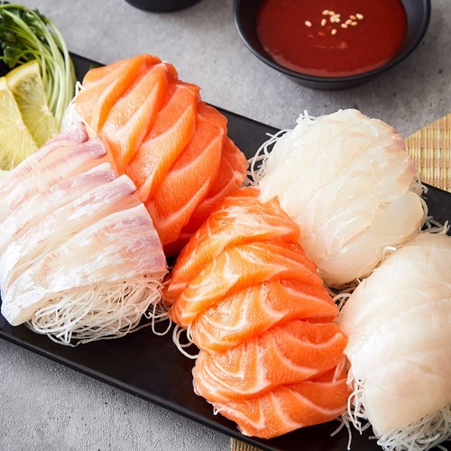 광어 연어 도미 모둠회 (300G)
