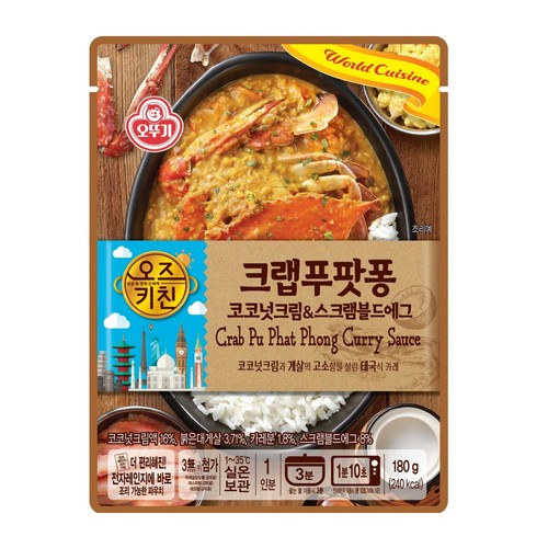 오뚜기 오즈키친 크랩푸팟퐁 (180G)