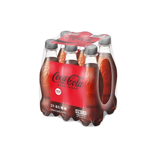 코카콜라제로 무라벨 (370ML*6입)