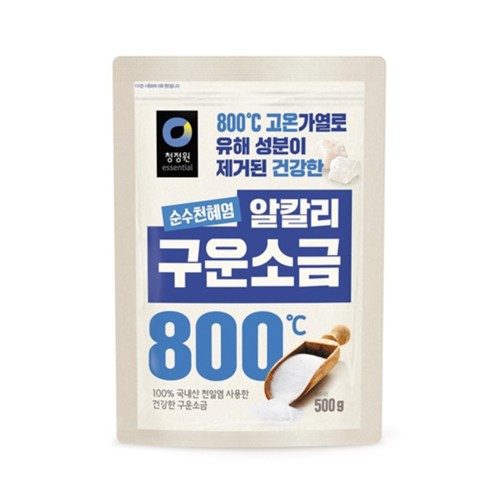  청정원 구운소금 (500G)